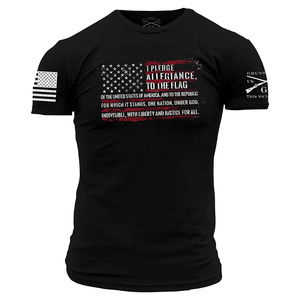 Grunt Style Pledge Short-Sleeve T-Shirt for Men - Black - 2XL